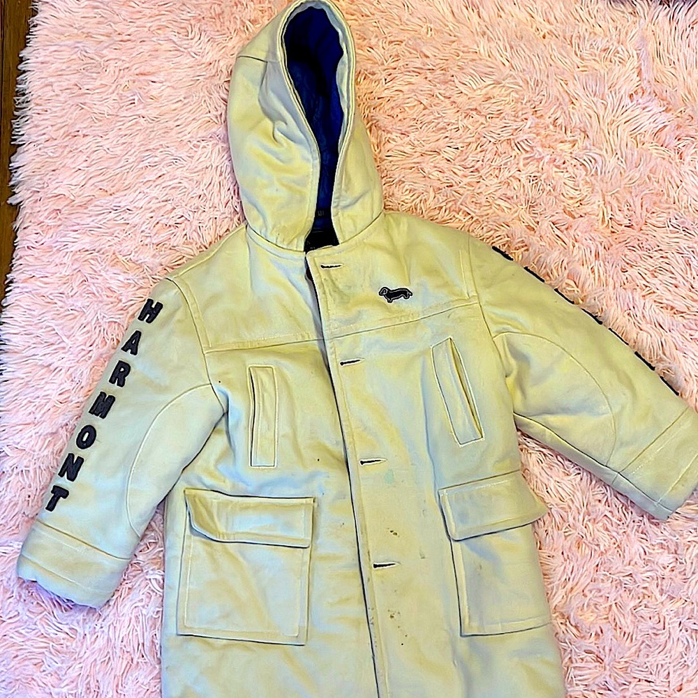 Boy Harmont & Blain white winter coat
